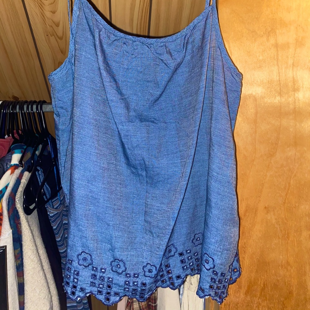 Gap denim tank top